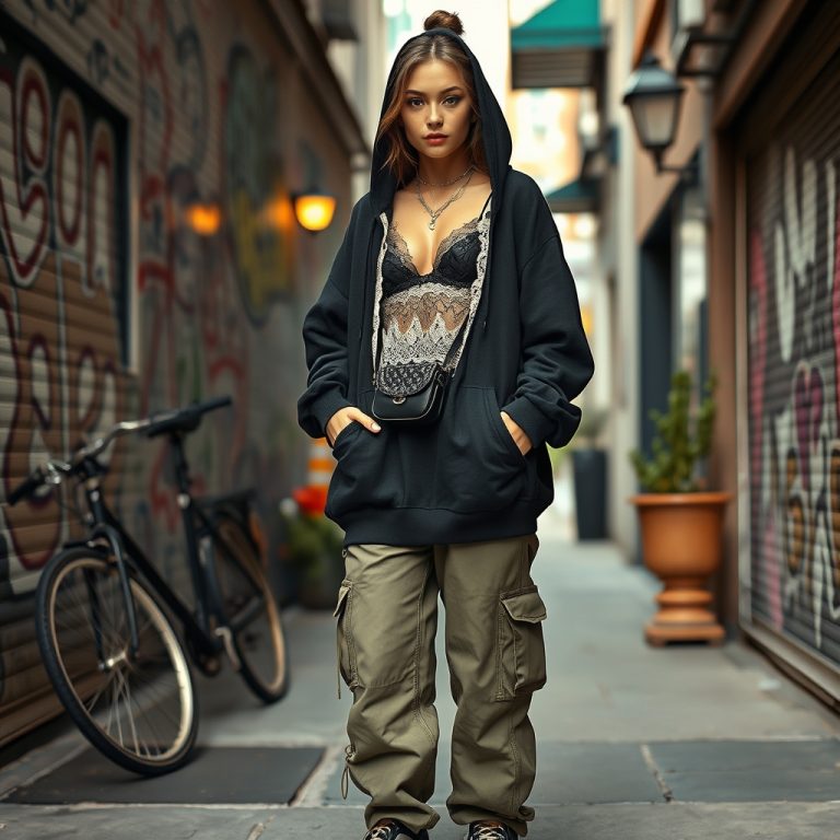 Romantic Lace Meets Modern Streetwear: The Unexpected Fusion Shaping Today’s Fashion