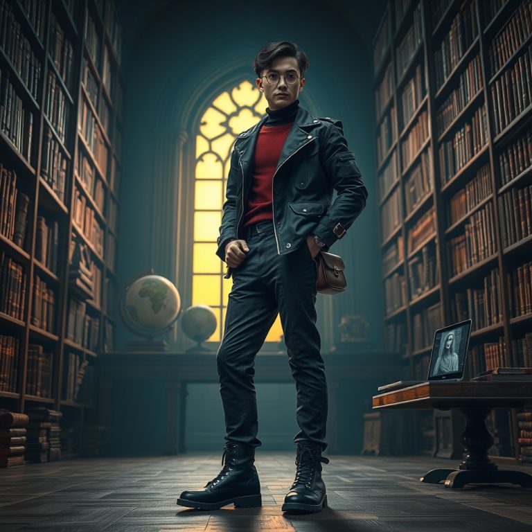 Techno Utility Meets Dark Academia: The Futuristic Intellectual Aesthetic Taking Over 2024