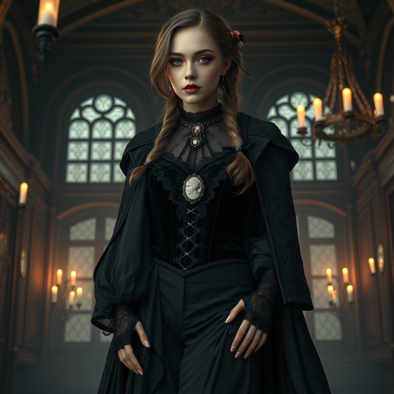 The Allure of Romantic Goth: Where Victorian Melancholy Meets Modern Edge