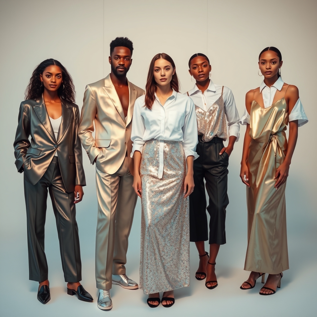 High Shine Metallics: How Reflective Fabrics Are Redefining Sustainable Glamour in Fashion