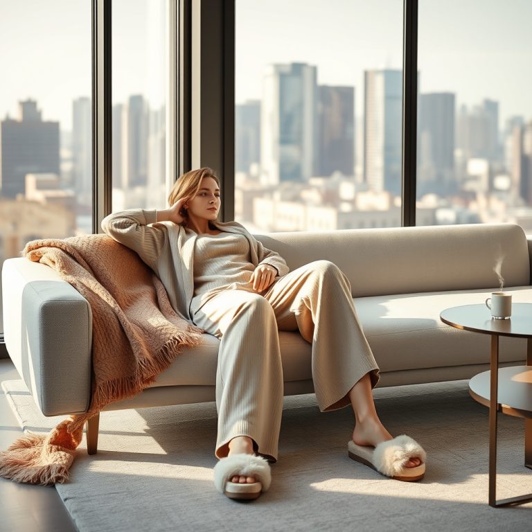 The Art of Soft Dressing: How Cloud Sliders and Cozy Knitwear Sets Are Crafting the Ultimate Loungewear Revolution
