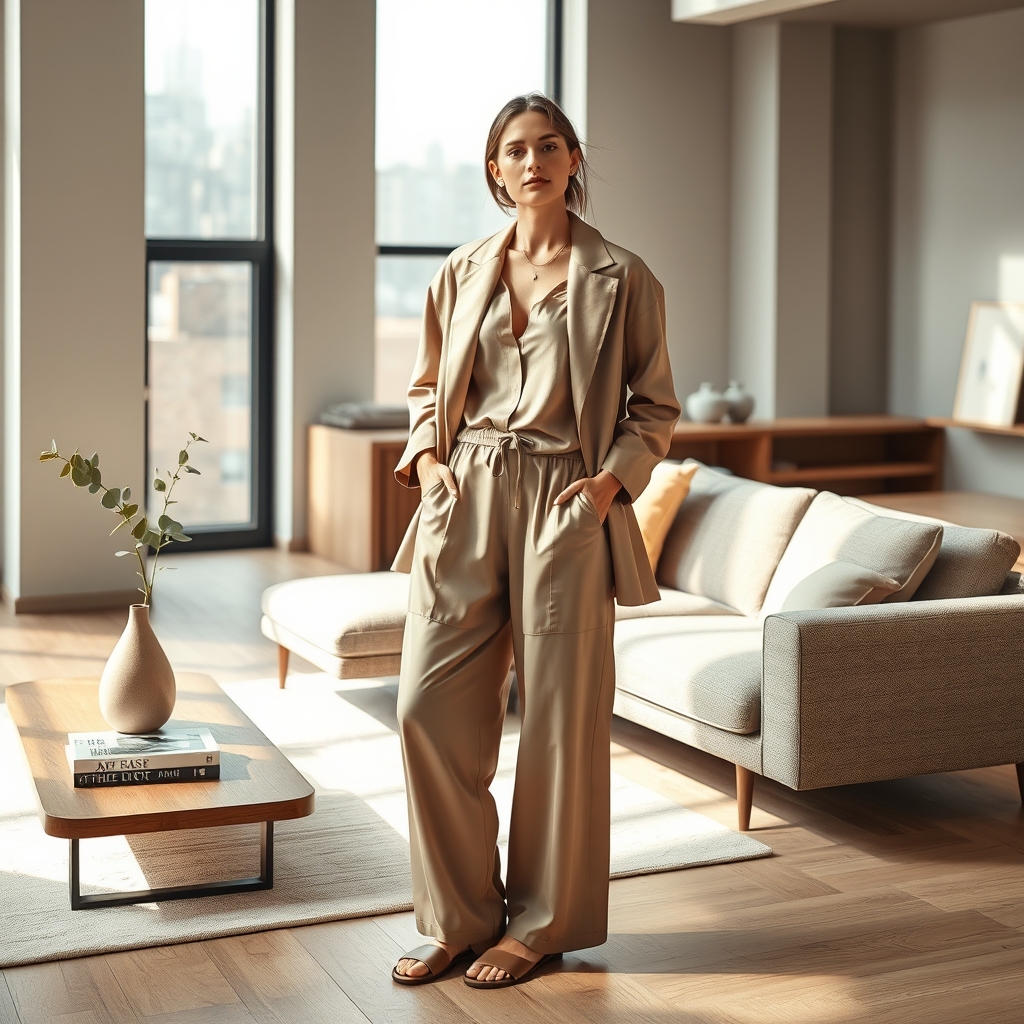 The Effortless Allure of Relaxed Elegance: How Soft Utility and Lounge Chic Are Blurring the Lines Between Comfort and Sophistication