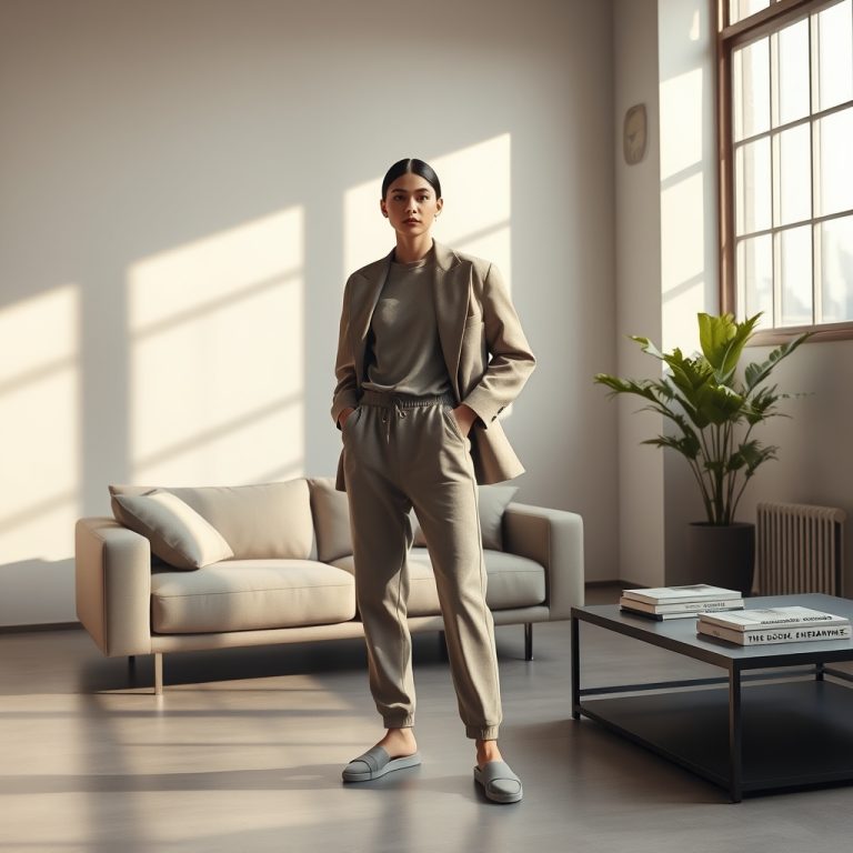 The Effortless Rhythm of Soft Utility: How Minimalist Tracksuits and Slouchy Tailoring Are Crafting the New Everyday Uniform