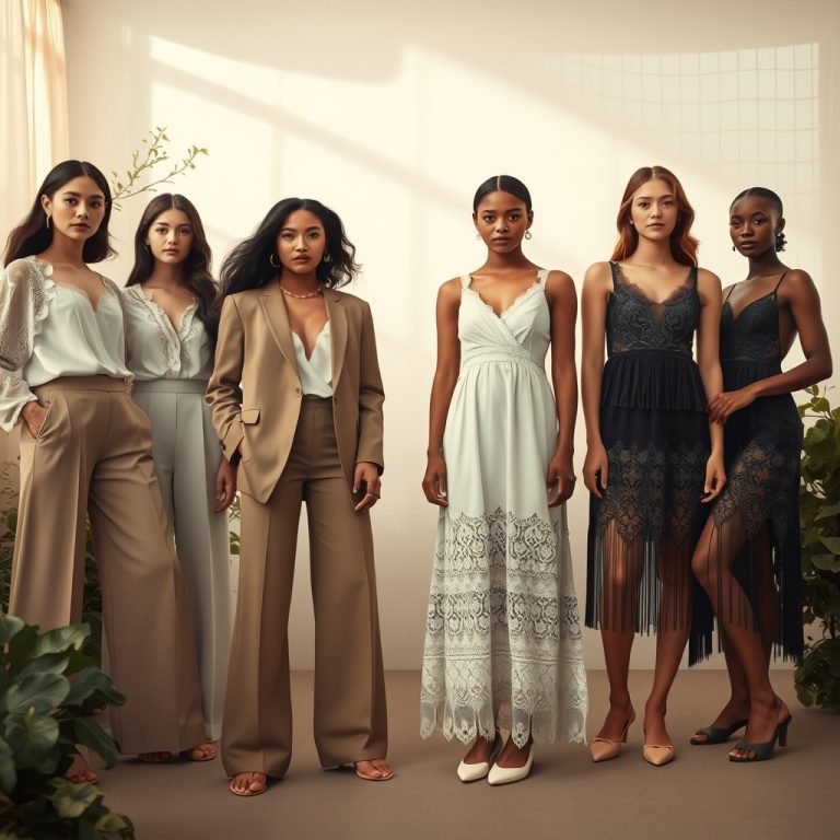 The Enduring Charm of Lace: How Romantic Lace Style is Redefining Sustainable Fashion with Timeless Grace