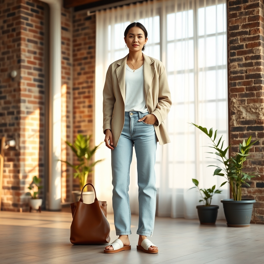 The Subtle Power of Slouchy Tailoring: How Oversized Blazers and Relaxed Fit Denim Are Crafting the New Casual Authority