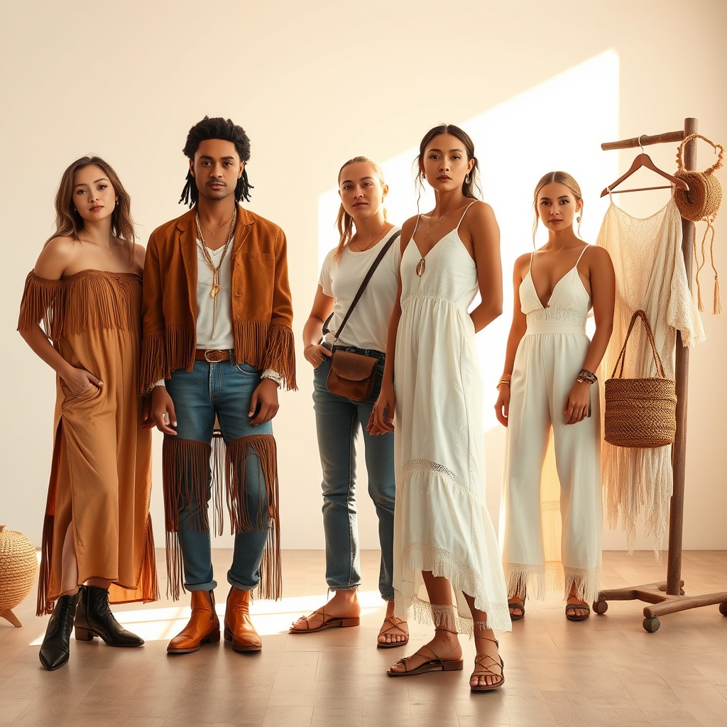 The Sustainable Romance of Fringe: How Bohemian Details Are Redefining Ethical Fashion