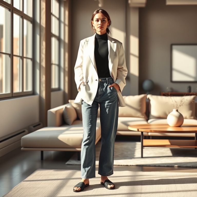 The Unspoken Elegance of Casual Minimalism: How Slouchy Trousers and Oversized Blazers Are Crafting a New Aesthetic