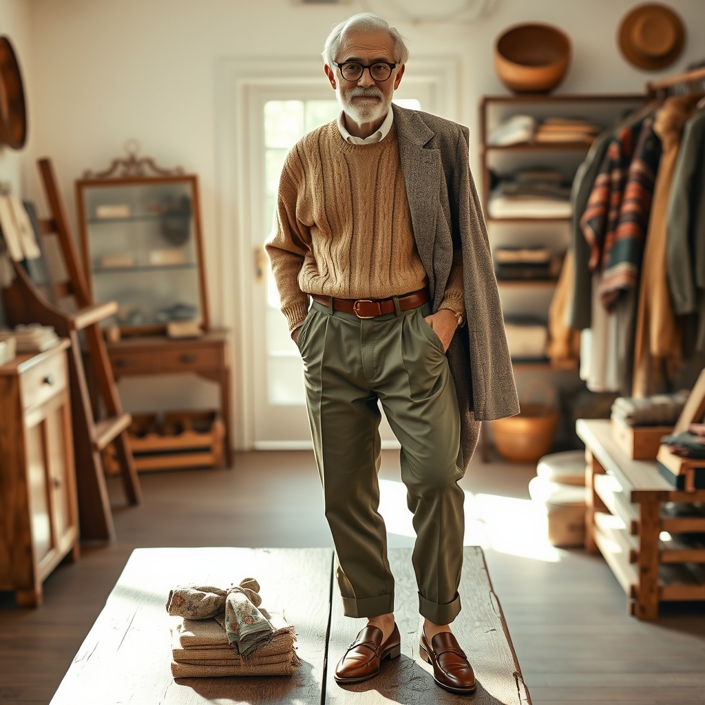 The Sustainable Romance of Eclectic Grandpa Style: How Timeless Elegance Meets Modern Consciousness