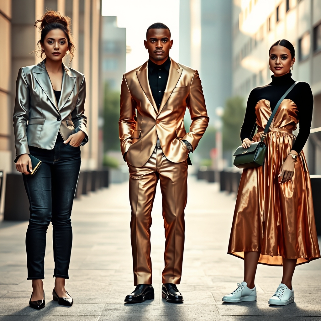 The Sustainable Romance of High-Shine Metallics: How Reflective Fabrics Are Redefining Eco-Conscious Glamour in Everyday Wear